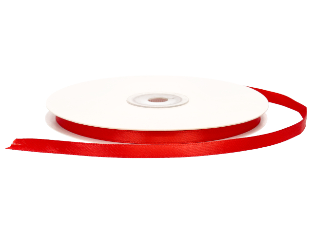 DOPPIO RASO ROSSO 6mm.50MT.   D0616