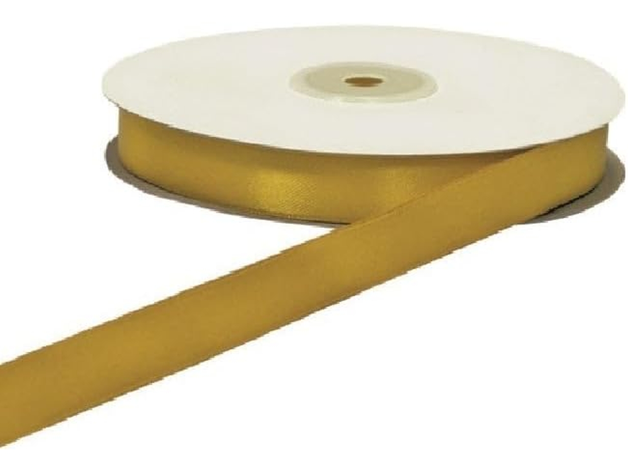 NASTRO DOPPIO RASO COLORE ORO MIS D1025