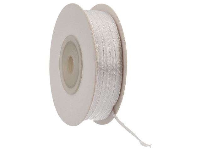 DOPPIO RASO B.CO 3mm 50MT. D0301 DOPPIO RASO B.CO 3mm 50MT. D0301