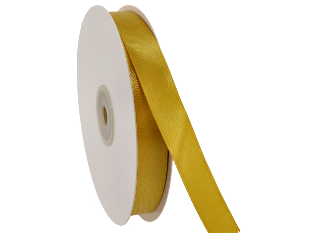 NASTRO DOPPIO RASO COLORE ORO MIS D1525
