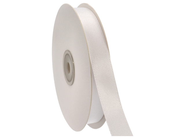 DOPPIO RASO BIANCO 15mm.50MT. D1501 DOPPIO RASO BIANCO 15mm.50MT. D1501
