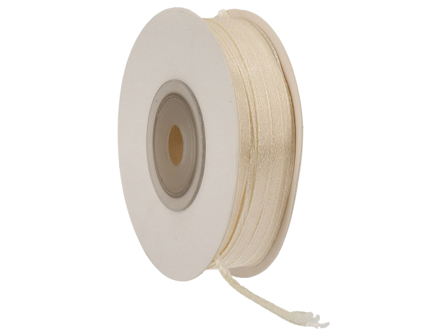 DOPPIO RASO AVORIO 3mm 50MT. D0302 DOPPIO RASO AVORIO 3mm 50MT. D0302