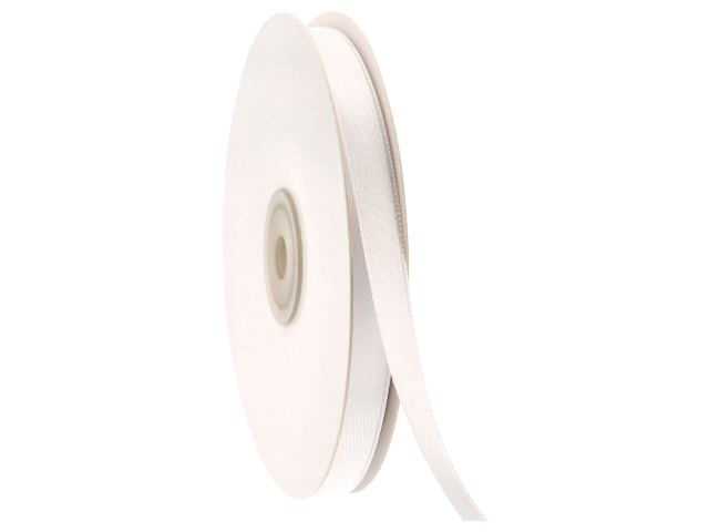 DOPPIO RASO B.CO 10mm. 50MT. D1001 DOPPIO RASO B.CO 10mm. 50MT. D1001