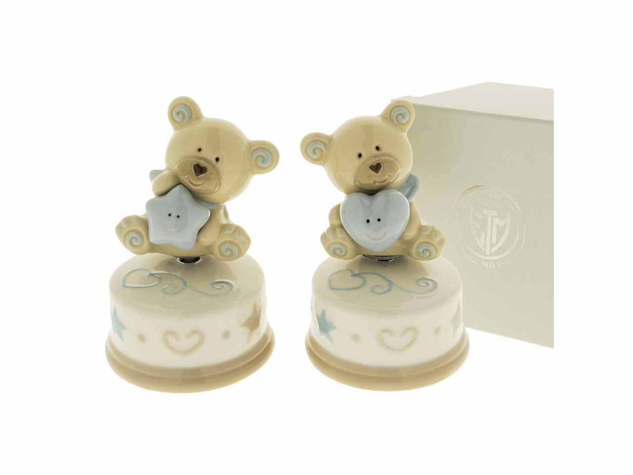 PALLINO ORSO CARILLON CIELO H11cm03A007 PALLINO ORSO CARILLON CIELO H11cm03A007