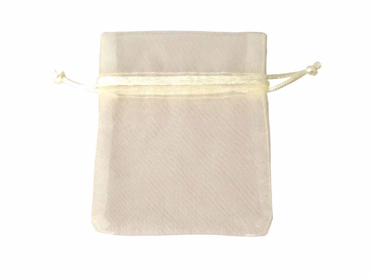 SACCHETTO ORGANZA 8×10 CREMA C0986L