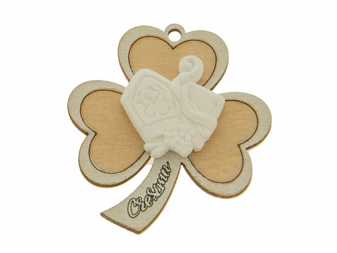 ICONA GESSO CRESIMA LUCKY 5,5CM 08A069