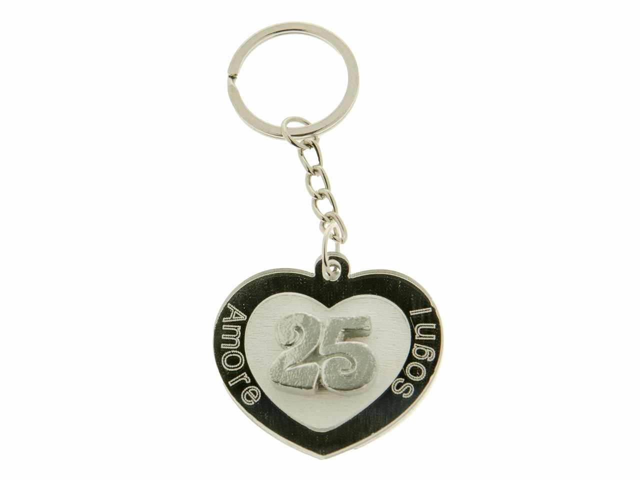PORTA CHIAVI FLASH CUORE 25 4,5Cm CA152
