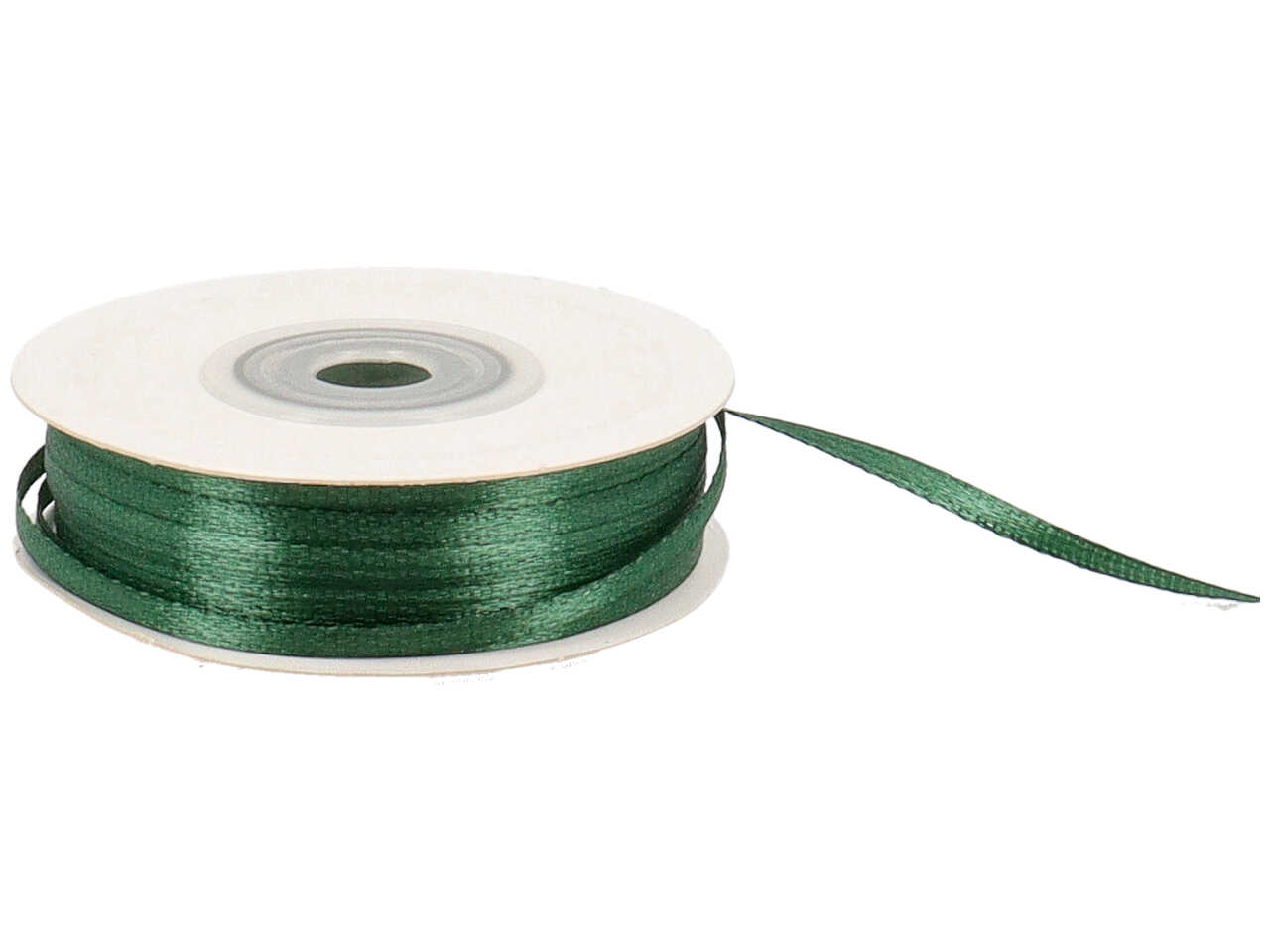 NASTRO DOPPIO RASO VERDE SMERALDO D0338