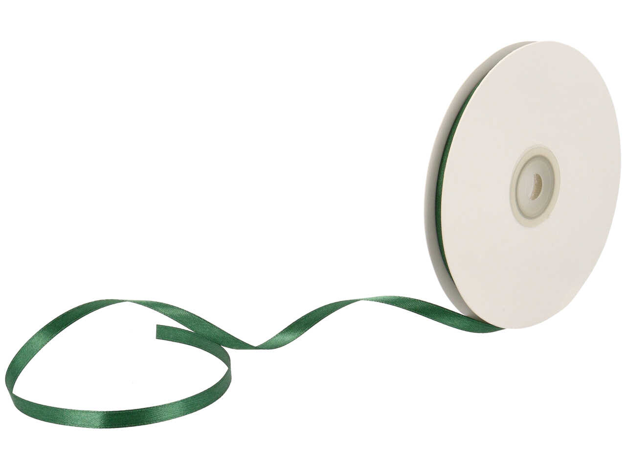 NASTRO DOPPIO RASO VERDE SMERALDO D0638