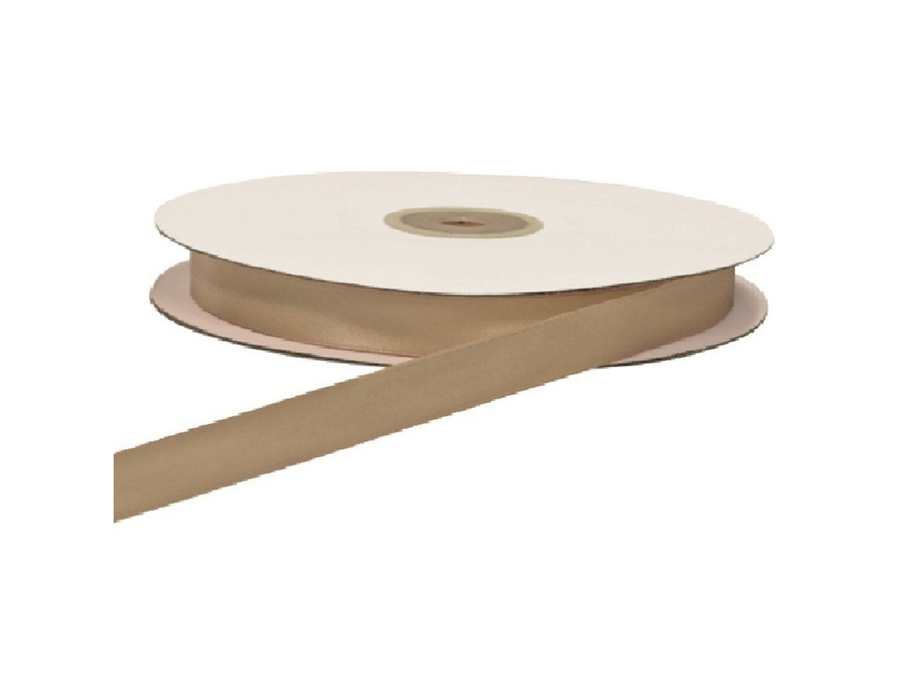 NASTRO DOPPIO RASO COLORE TORTORA D2534