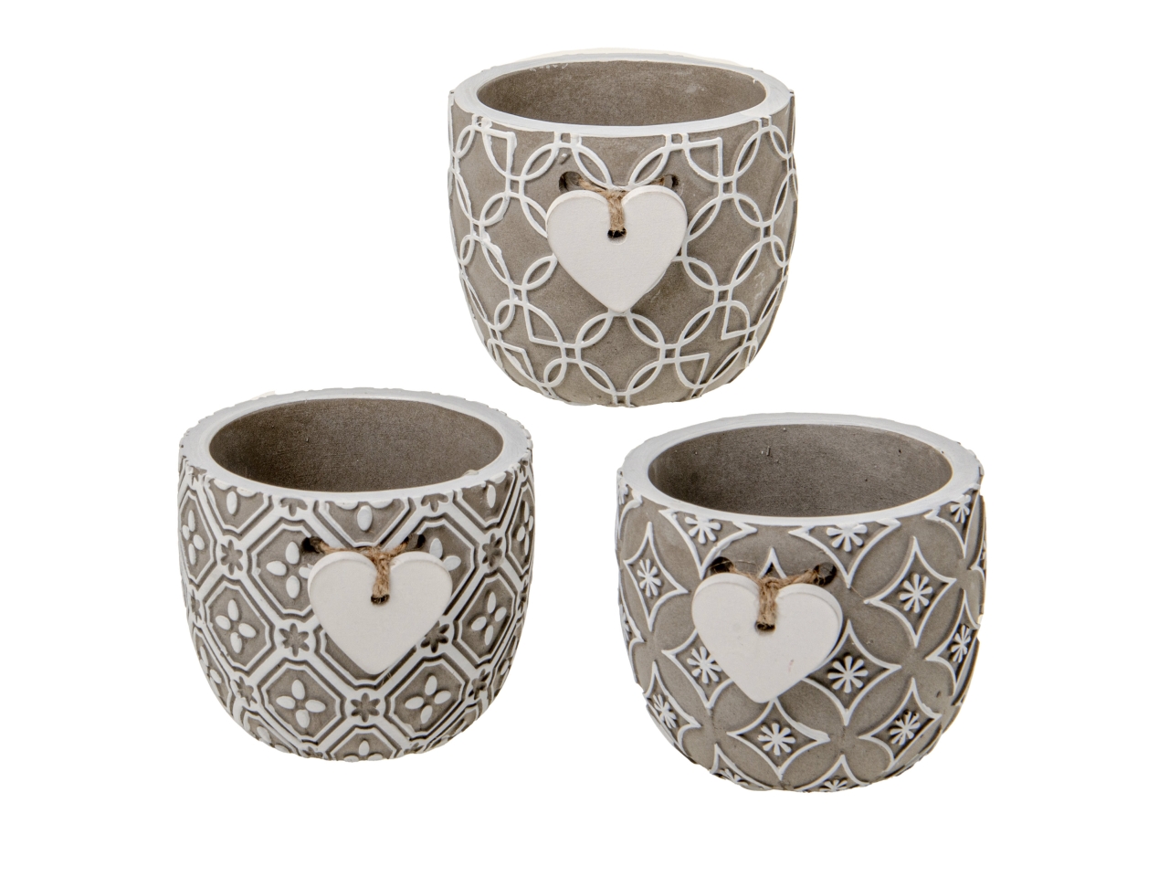 PORTAPIANTE TERRACOTTA DM.7,5 H.6,5 S/3 02A230