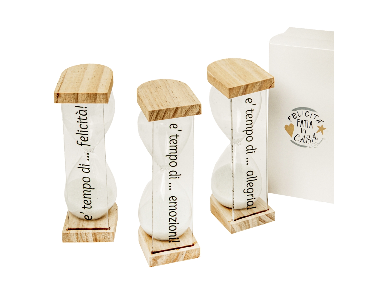 PLEXI CLESSIDRA H.14 C/BOX S/3 07A115