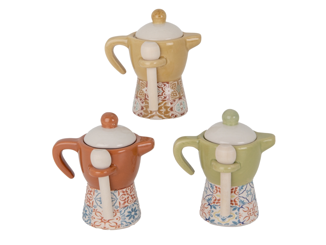 CORINTO MOKA 10XH.10CM 3 ASS 02A286