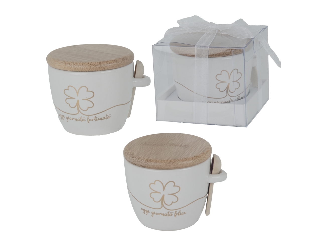 ALLEGRIA CUP WHITE 9XH.7CM 3 ASS 02A317