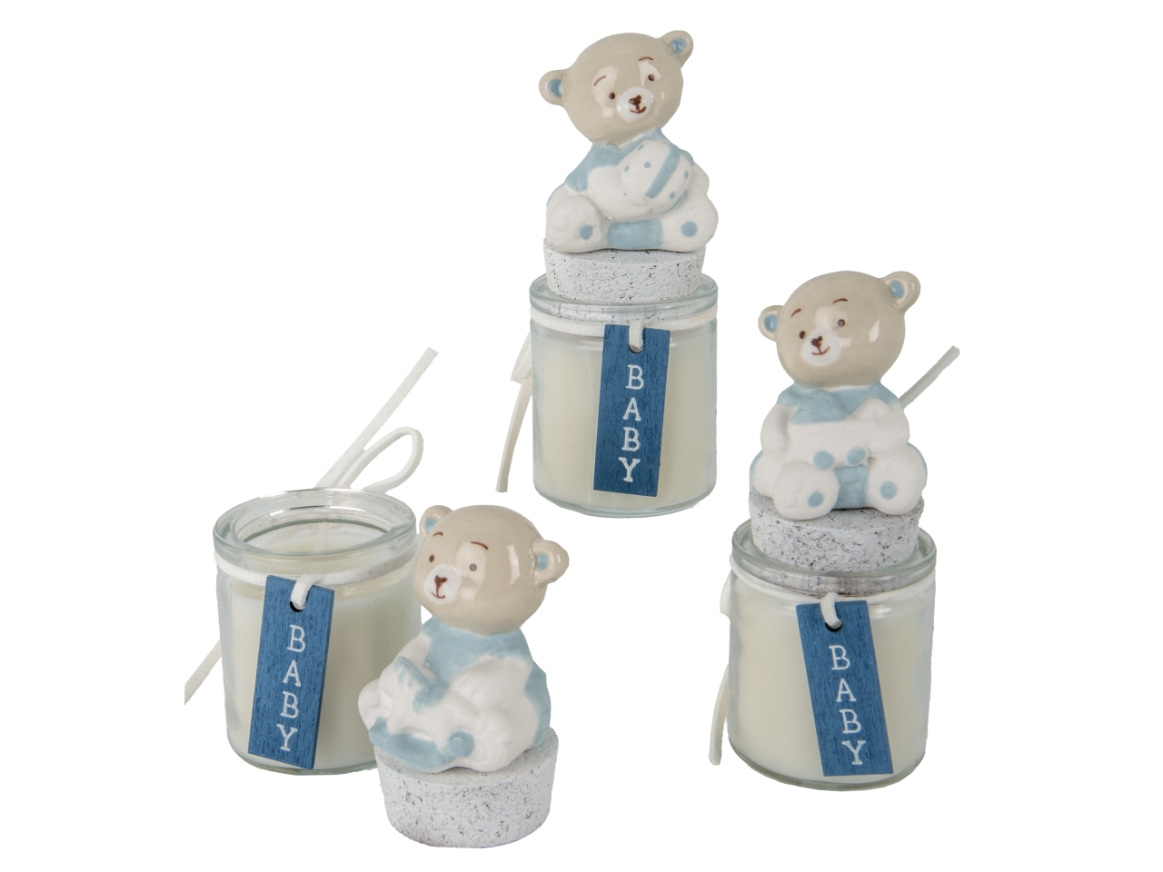 BIB CANDELA CIELO H.11CM 3 ASS 03A045 BIB CANDELA CIELO H.11CM 3 ASS 03A045