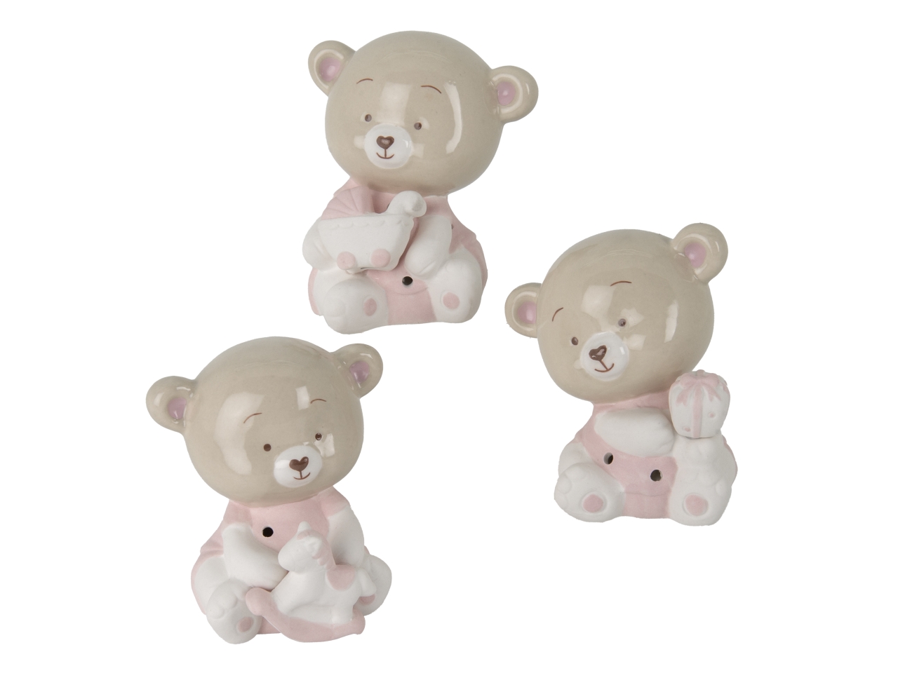 BIB LED ROSA H.9CM 3 ASS 03A048