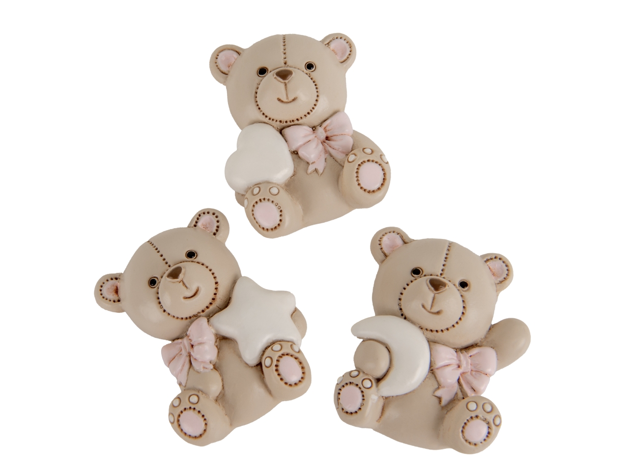 TEO ORSO MAGNETE ROSA 5CM 3 ASS 04A426