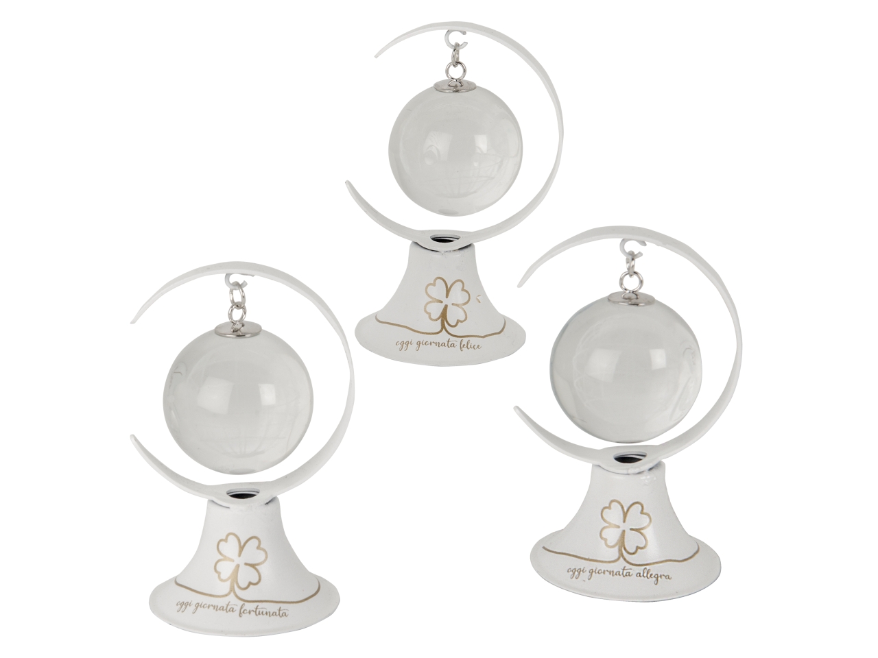 QUADRIFOGLIO MONDO LED 9CM 3 ASS 07A159 QUADRIFOGLIO MONDO LED 9CM 3 ASS 07A159