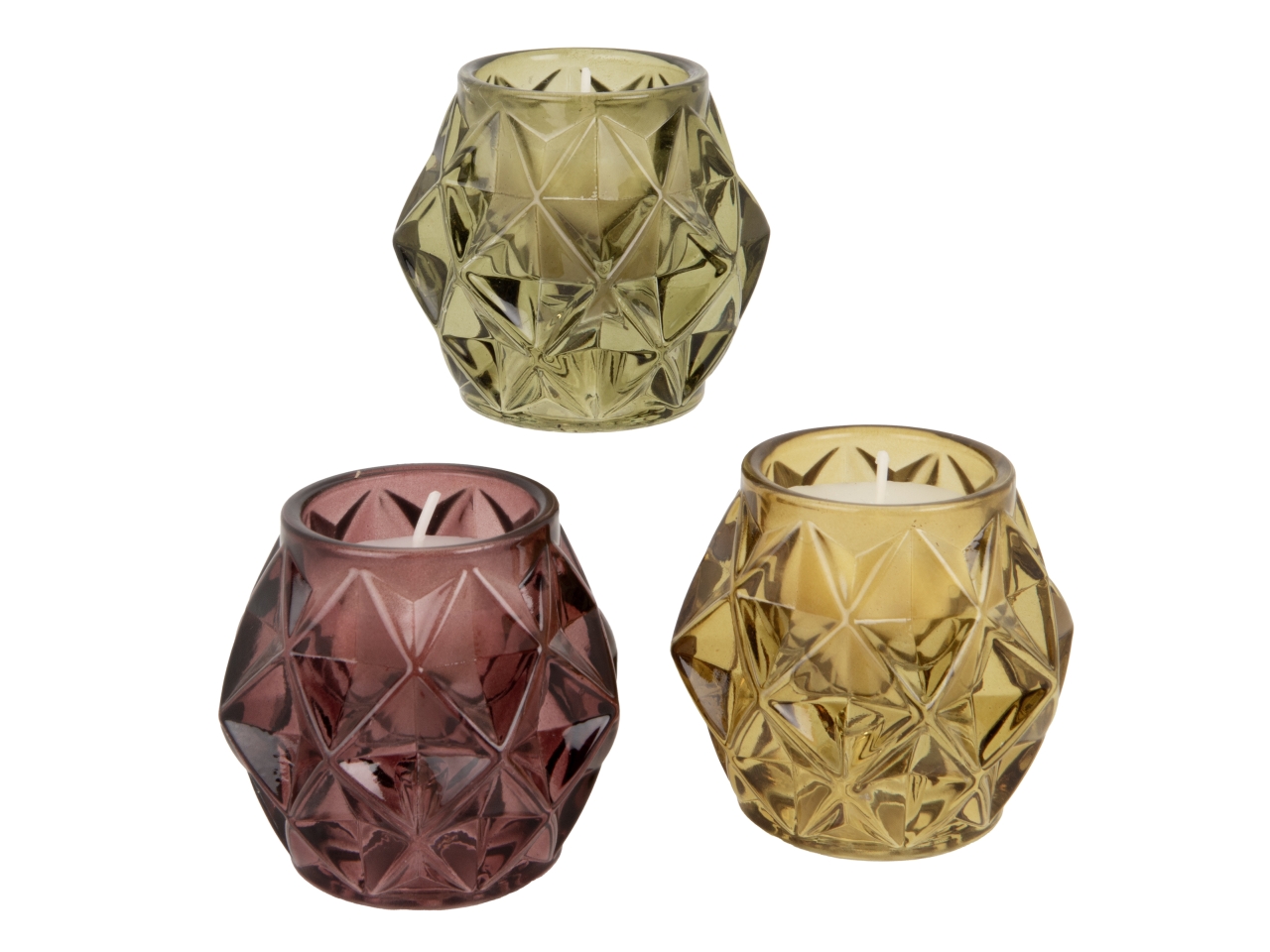 COLOR CANDELA ESAGONO 7CM 3 ASS 07A179 COLOR CANDELA ESAGONO 7CM 3 ASS 07A179