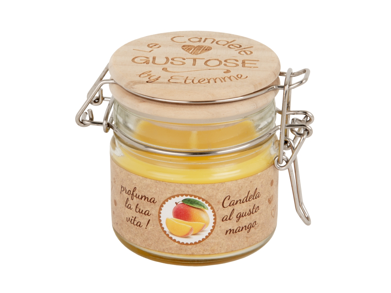GUSTOSA CANDELA H.7,5CM MANGO 07A193