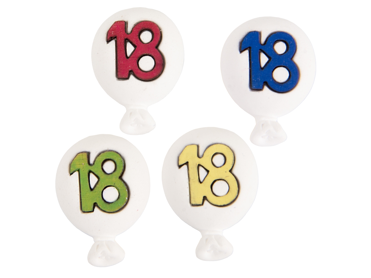 GESSO BALLOON 18ESIMO 4CM 4 ASS 08A194