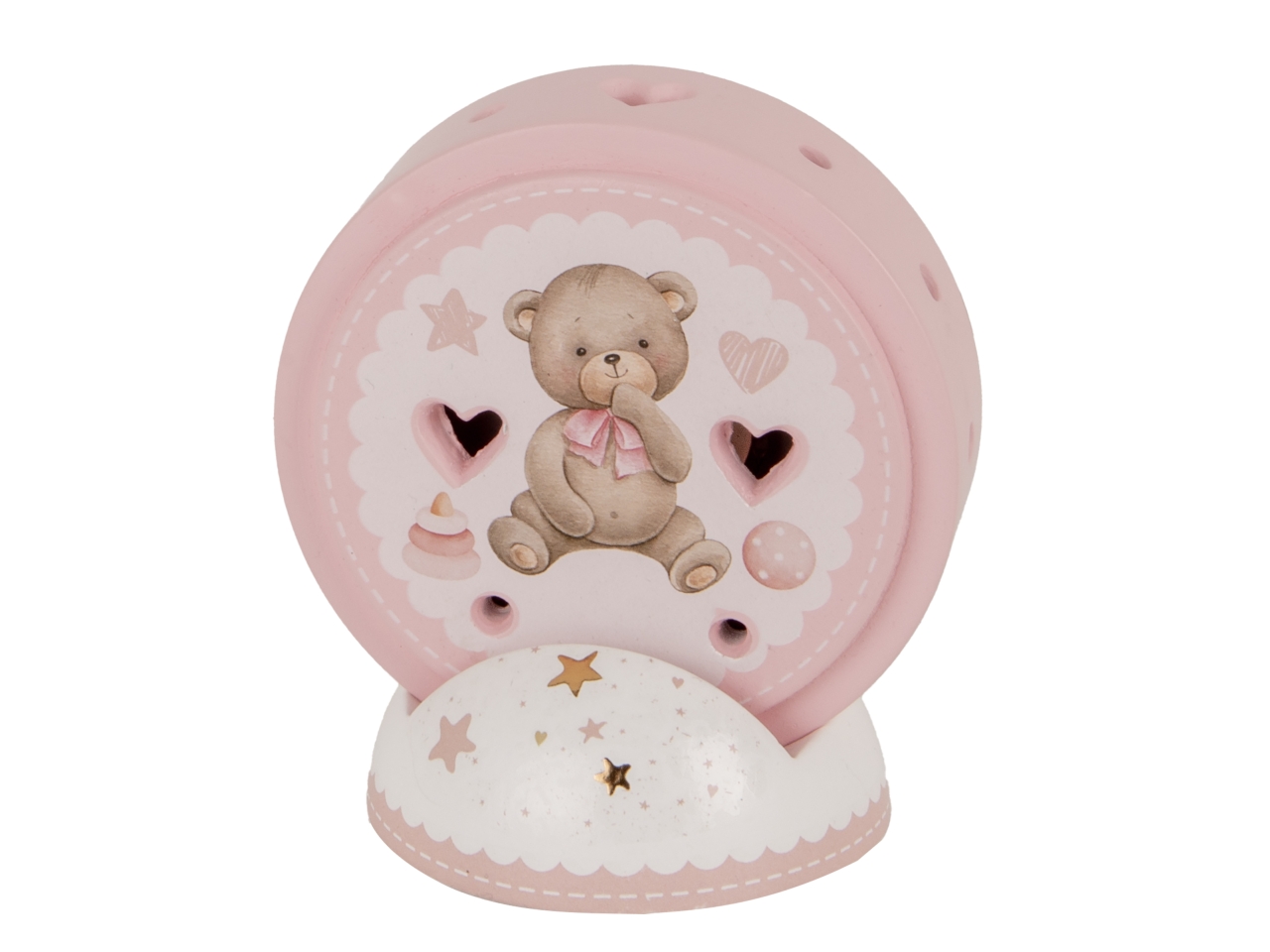 ORSETTO LED BABY ROSA H.11 CM 08A213 ORSETTO LED BABY ROSA H.11 CM 08A213