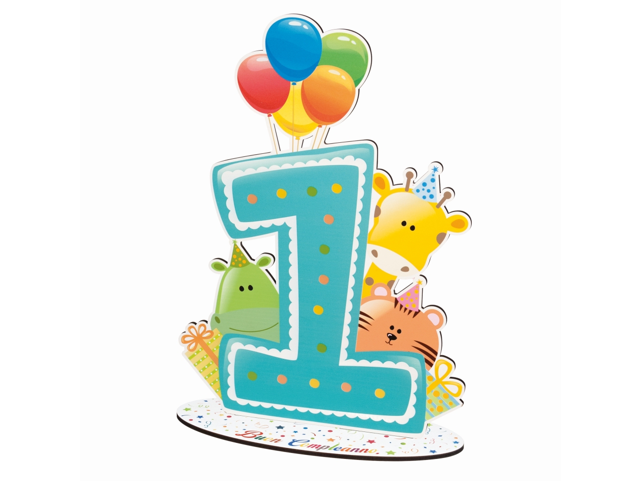 PARTY PRIMO COMPLEANNO 30XH.42CM AL067