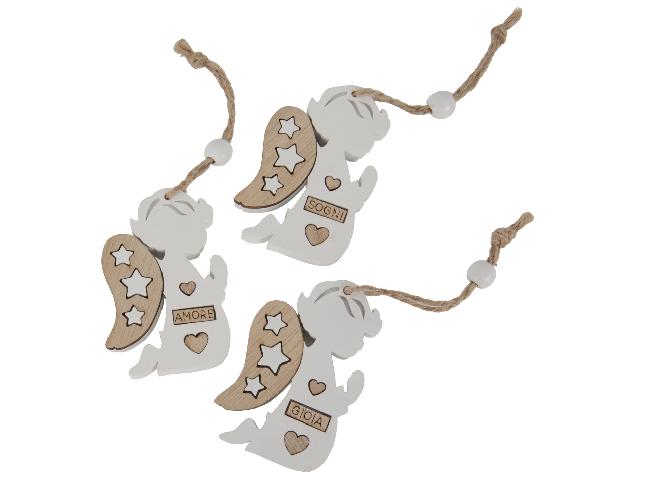 DECORUS ANGELO 7CM 3 ASSORTIMENTI SC724 DECORUS ANGELO 7CM 3 ASSORTIMENTI SC724