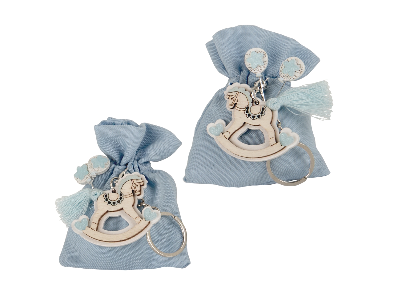 CAVALLINO BAG P.CHIAVE CIELO 2ASS SC731