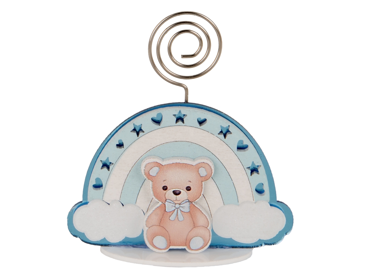 BALENO CLIP ORSO CIELO 7CM SC733