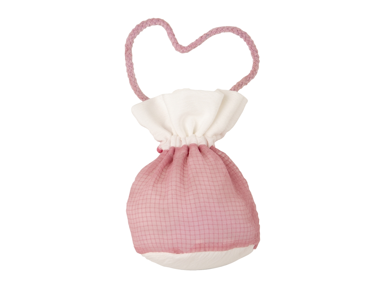 CUORE UP PALLA ROSA ANTICO 14CM C2824