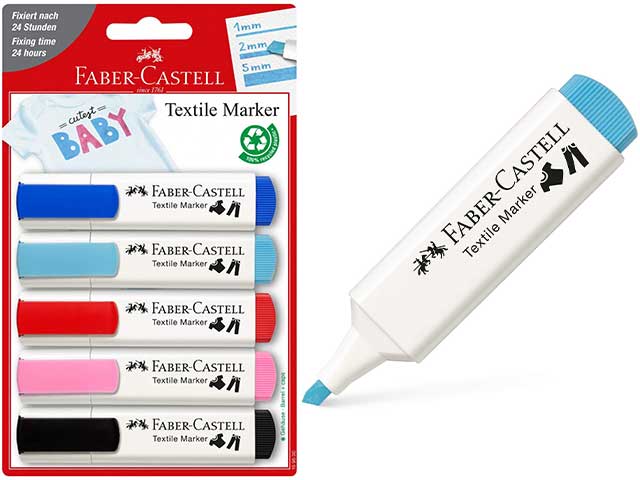 MARCATORI PER TESSUTI BABY 5pz 159530 MARCATORI PER TESSUTI BABY 5pz 159530