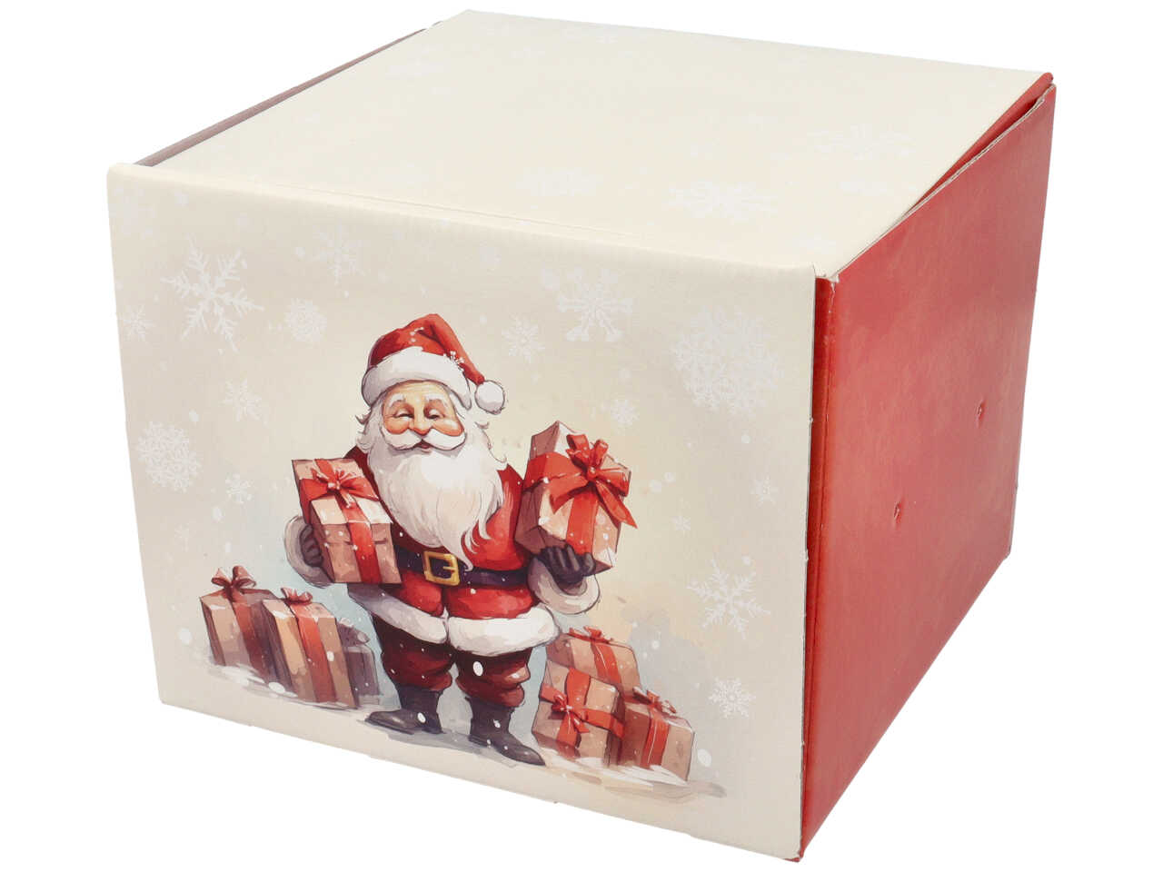 S.CLAUS SCATOLA P.PANETTONE 21X18 CATCFQS/V117