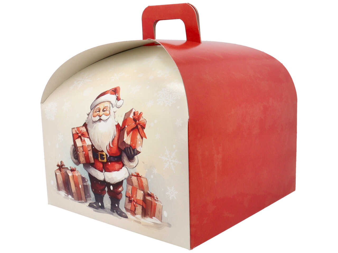 S.CLAUS SCATOLA P.PANETTONE 25X20 CATPAPS/V117