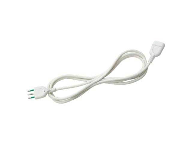 PROLUNGA 3×0,75 BIANCA 3mt SPINA PRESA 10A 8086