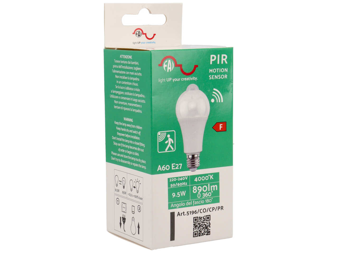 LAMPADA LED E2710W BIANCO 5196/CO/CP/PR