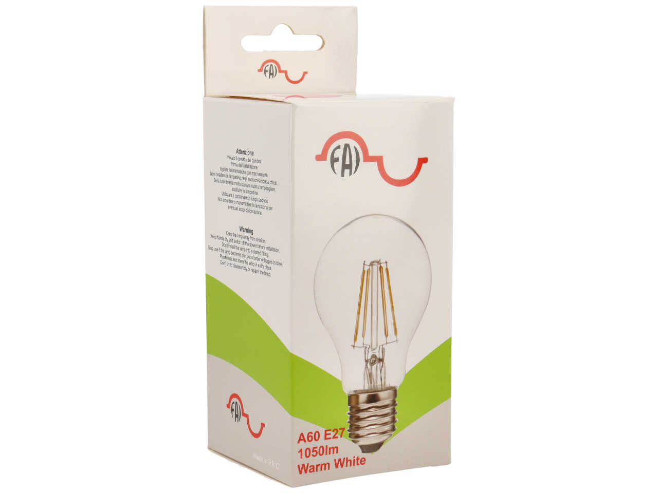 LAMPADA LED 8W E27 BIANCO CALDO 5211/CA