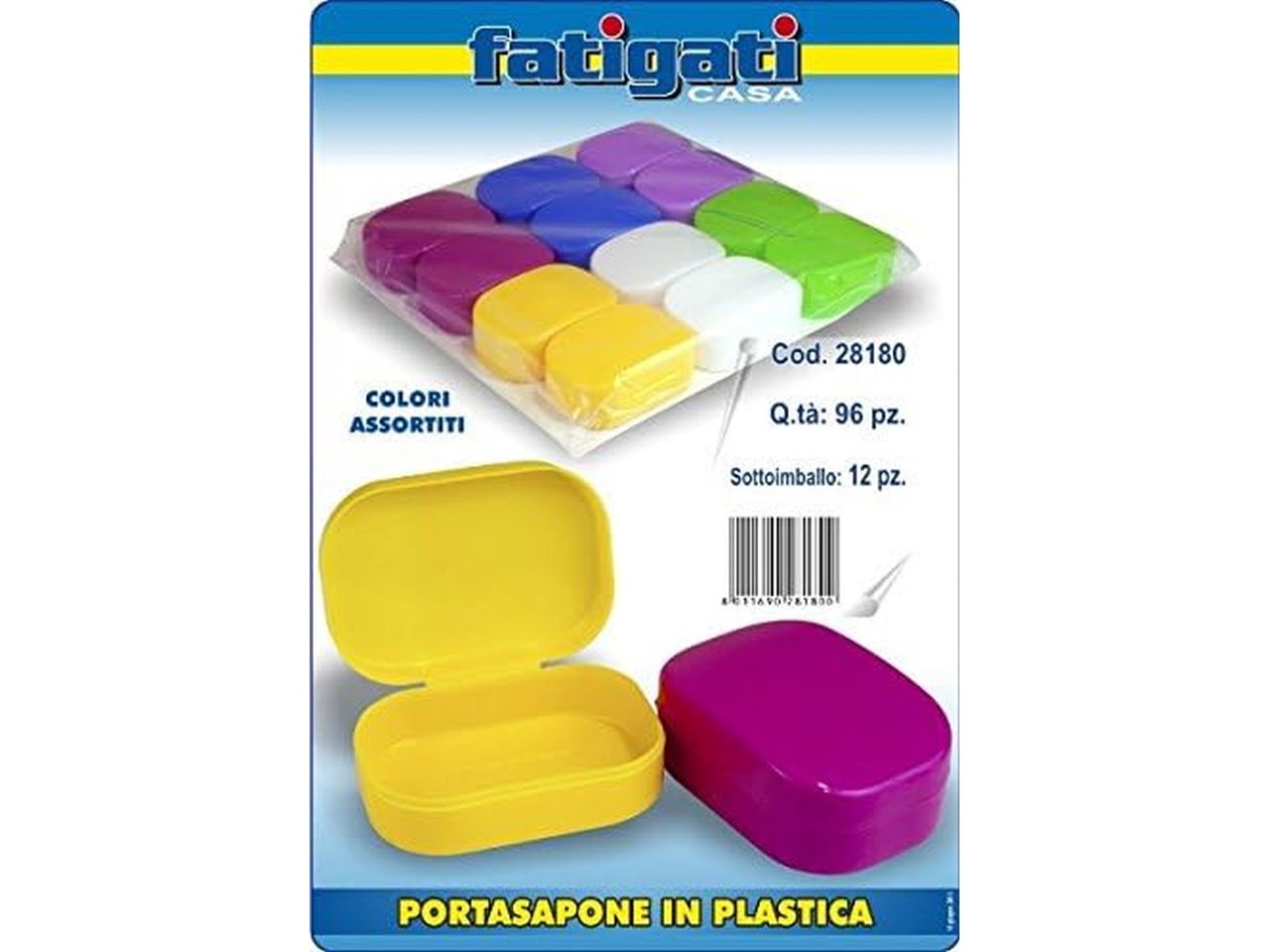 PORTASAPONE IN PLASTICA