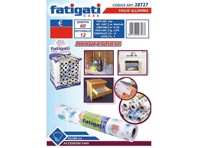 FOGLIO MULTIFUNZIONE 3X4 28727