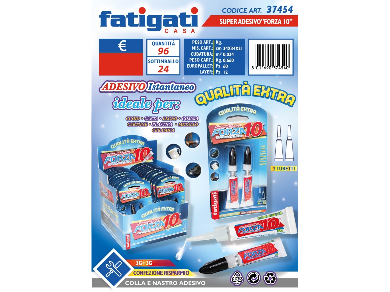 SUPER ADESIVFORZA10 3GR 37454 SUPER ADESIVFORZA10 3GR 37454