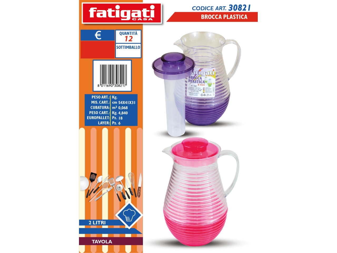 BROCCA PLASTICA 30821