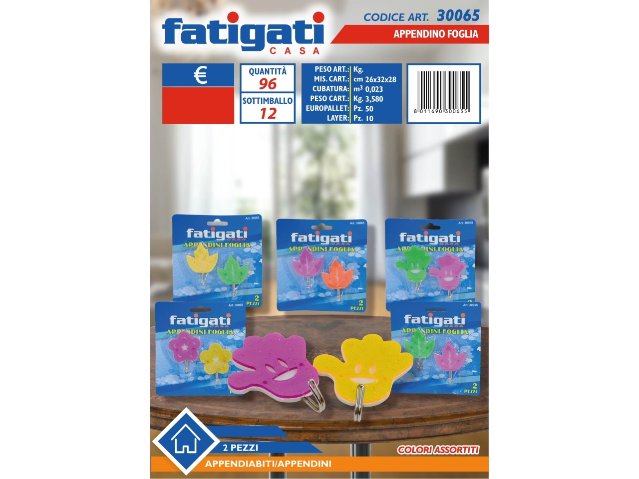 APPENDINO 2PZ DESIGNS ASSORTITI 30065