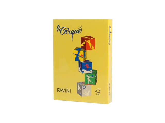 RISMA CARTA CIRQUE 80gr GIALLO A71L504