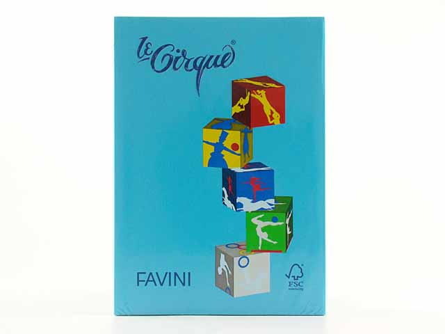 RISMA CARTA CIRQUE 80gr AZZURRO A71G504