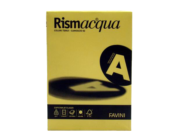 RISMA CARTA A4 200gr CAMOSCIO A67R104 RISMA CARTA A4 200gr CAMOSCIO A67R104