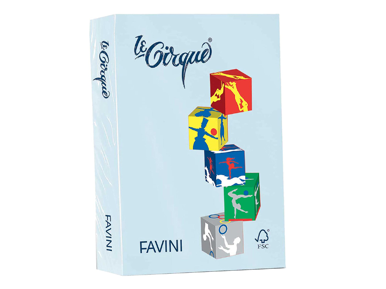 RISMA CARTA CIRQUE 160gr 500FF CELESTE RISMA CARTA CIRQUE 160gr 500FF CELESTE