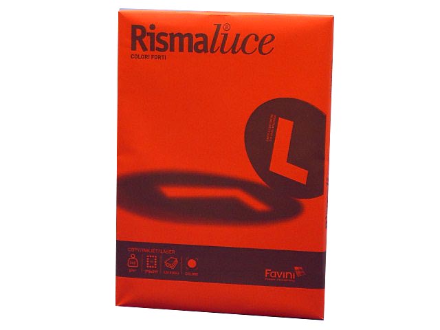 RISMA CARTON.A4 200gr ROSSO A67C104 RISMA CARTON.A4 200gr ROSSO A67C104