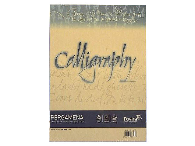 CART.PERGAM A4 50FF 190gr CREMA A692084