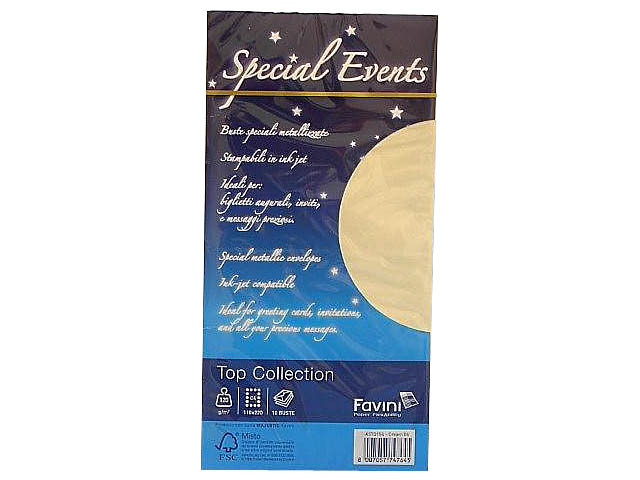 BUSTE CREMA 10pz 11×22 A57Q154