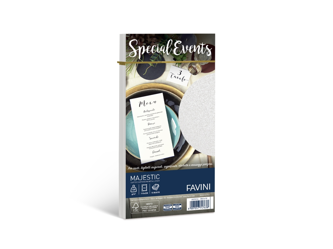 BUSTE 10pz 11×22 120gr BIANCHE A570154